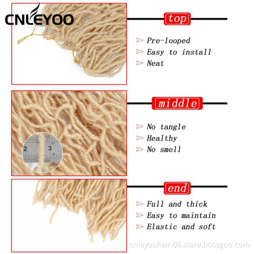 Hot selling wholesale high temperature resistant multicolor faux locks crochet ladies wig